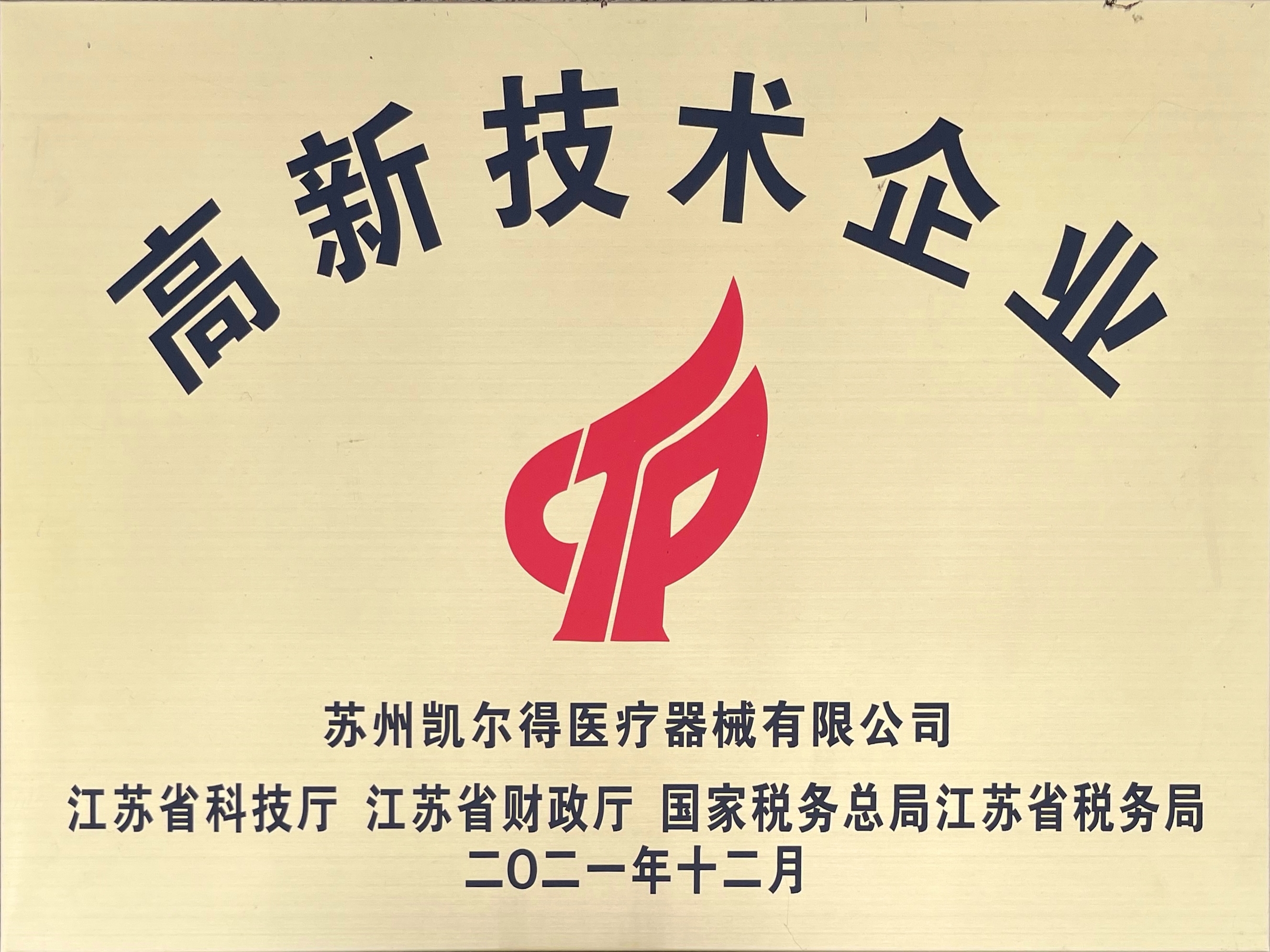 高新技術(shù)企業(yè)2021牌匾.jpg